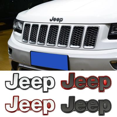 Car Body Rear Trunk Emblem Fender Side Badge Stickers for Wrangler Grand Cherokee Renegade Patriot Rubicon Compass Liberty