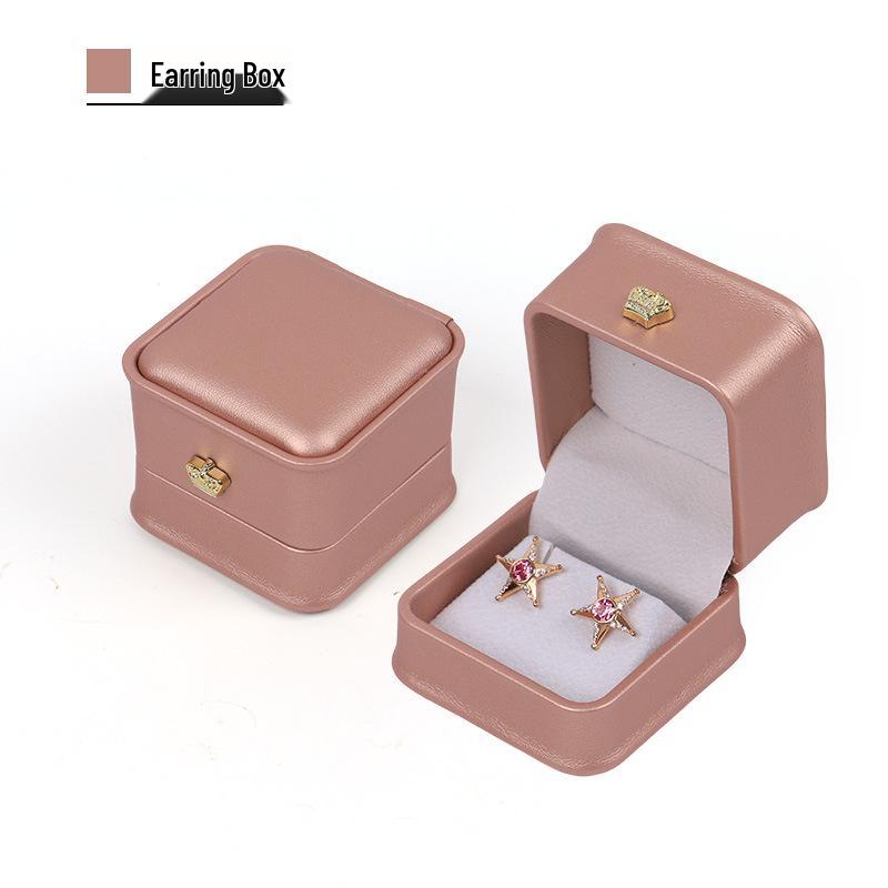 Fashionable Crown Earring Box: 9 Colors for Storing Pearls, Drop Earrings, Gold, Silver, Jade Ear Studs
