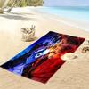Dynamic Demon Slayer Art beach towel Outdoor camping Portable for travel quickdrying swim towel swim Absorbent bath towel Comfort printing