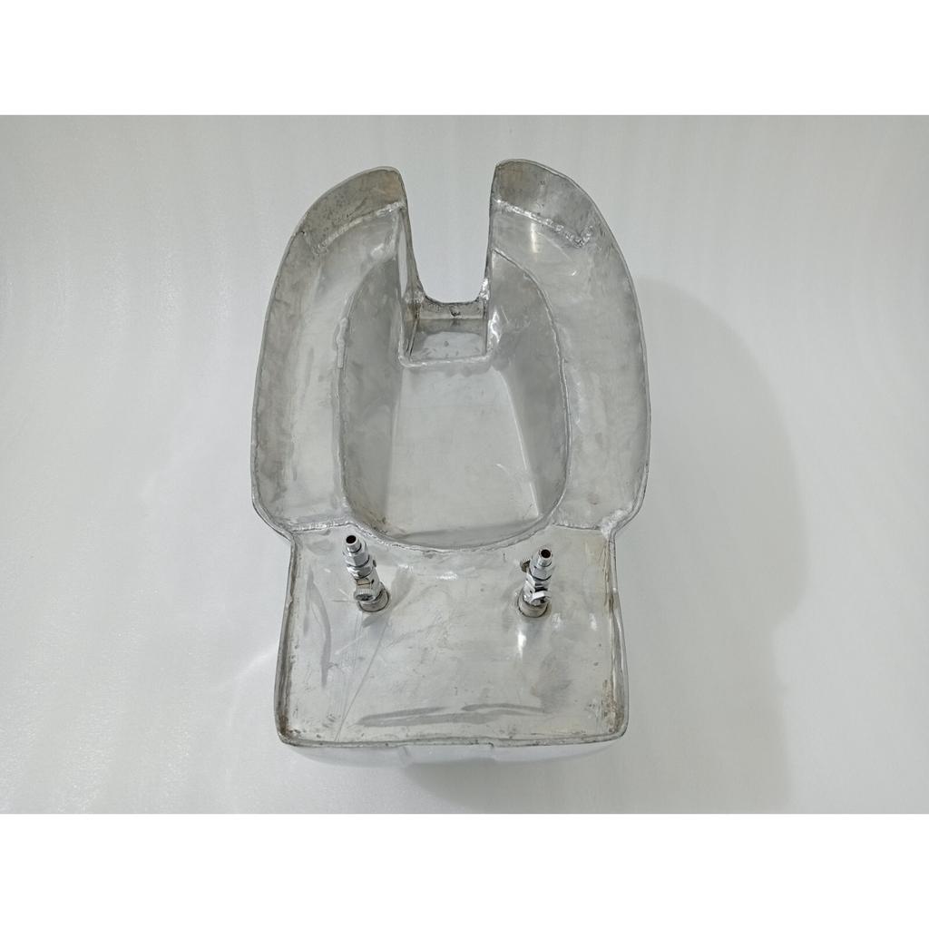 Chrome Steel Gas Fuel Petrol Tank Norton Manx Wideline Featherbed Triton |Fit
