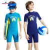 Kids 2.5mm Short Sleeve Wetsuit Snorkeling Diving Winter Swimming Warmth Protection Boys