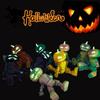 New Halloween Pumpkin Skull Ornament 3D Printing Joint Movable Luminous Ornament Ornament Model