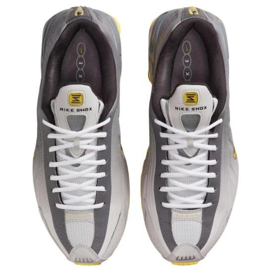 Nike Shox R4 Bright Citron Unisex Sneakers Yellow Vast-Grey Light-Graphite IH3397-078