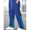 Men's New Men's Casual Colour Blocking Casual Trousers Four Seasons Fashionable Straight Trousers