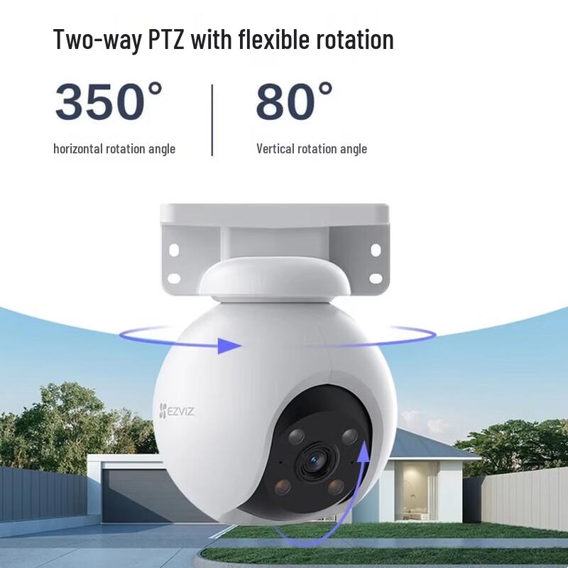 Ezviz H8 8MP Outdoor Wi-Fi/4G PTZ Security Camera (CN Version)