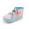 Shoe Shaped Squeaky Dog Toy Clean Teeth Pet Cotton Rope Slippers Dog Chewing Toy  Reduce Anxiety