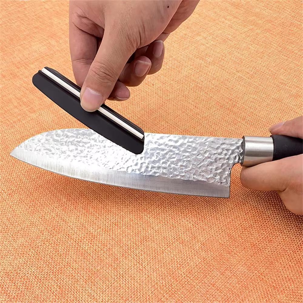Professional plastic angle guided sharpening stone with angle guidance, sharp blade, sharp diamond accessories, kitchen knives