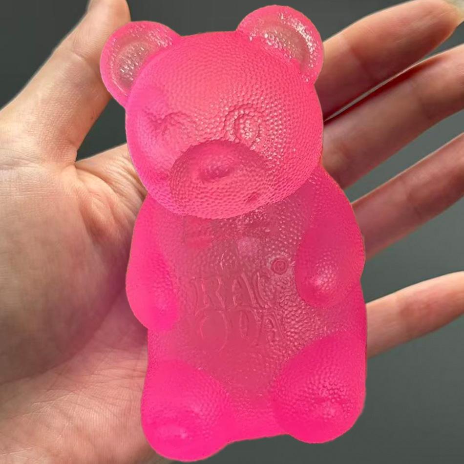 Soft Bear Squishy Little Bear Maltose Pinch Stress Relief Ball Stress Relief Toy Pinch Music  Slow Rebound