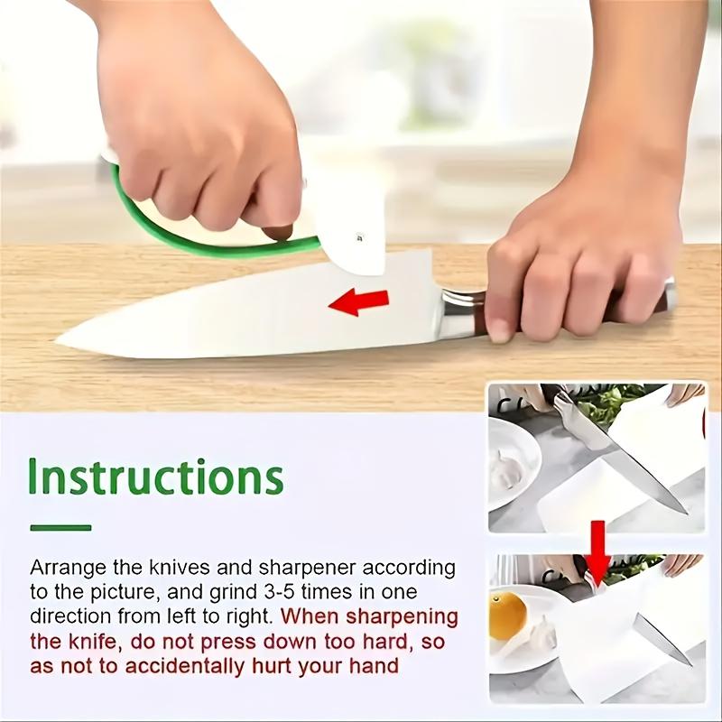 Kitchen Knife Sharpening Tool, Knife Saw Tool Sharpening Repairer Set