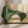 Tassel Summer Thin Throw Blanket Knitted Sofa Cover Blanket Office Air Conditioning Window Blanket Cozy Small Napping Throw Blanket For Home