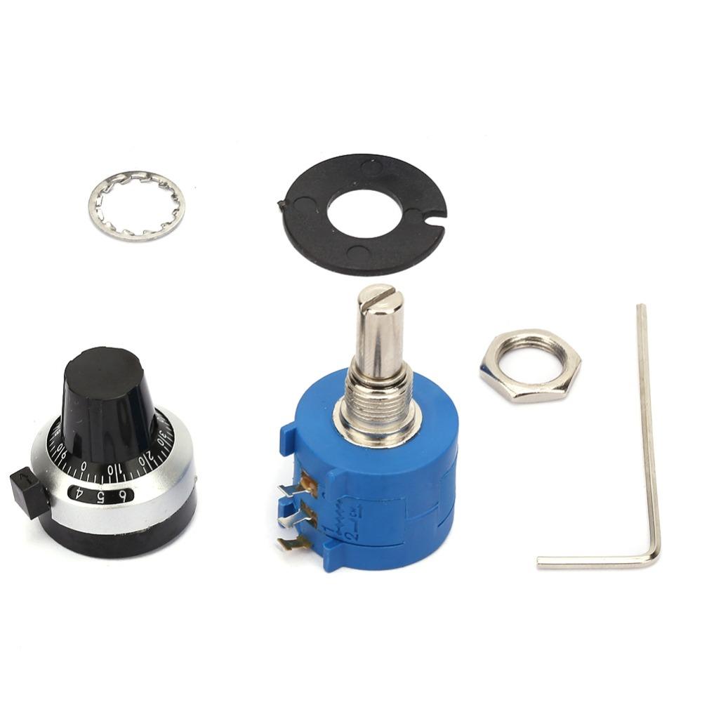 3590S-2-101L Potentiometer Counting Dial Wirewound Potentiometer  Electronic Control Systems