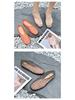 2025 Women's Mesh Slip-On Jelly Sandals: Crystal, Hollow Out, Flat Bottom, Comfortable, Casual Korean Style.