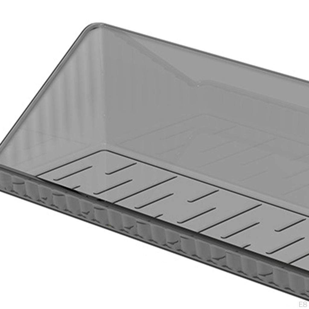 Acrylic Bathroom Shelf No Drilling or Bedroom Organization Clear Shower Floating Wall