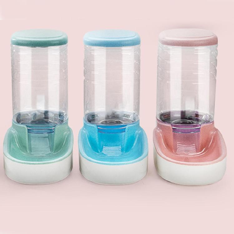 Elevated Feeder Automatic Water Supply System Detachable Metal Bowl Slip Resistant Base For Pet
