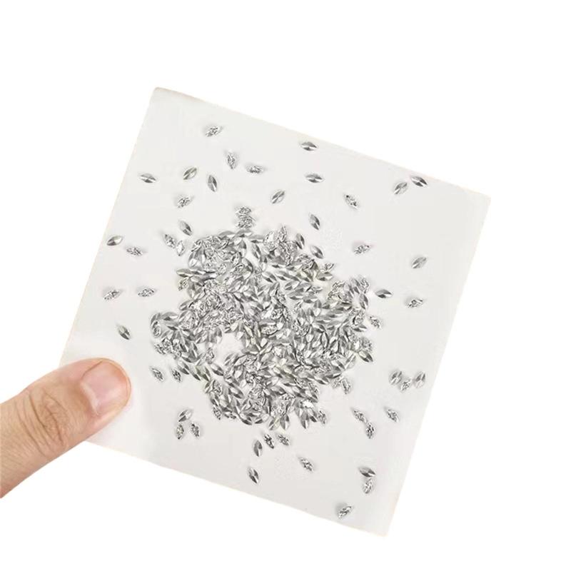 50/500 Pcs Crystal Nail Rhinestones Irregular Shaped Nail Rhinestones, Crystal Nail Charms for Nail Art Jewelry Making