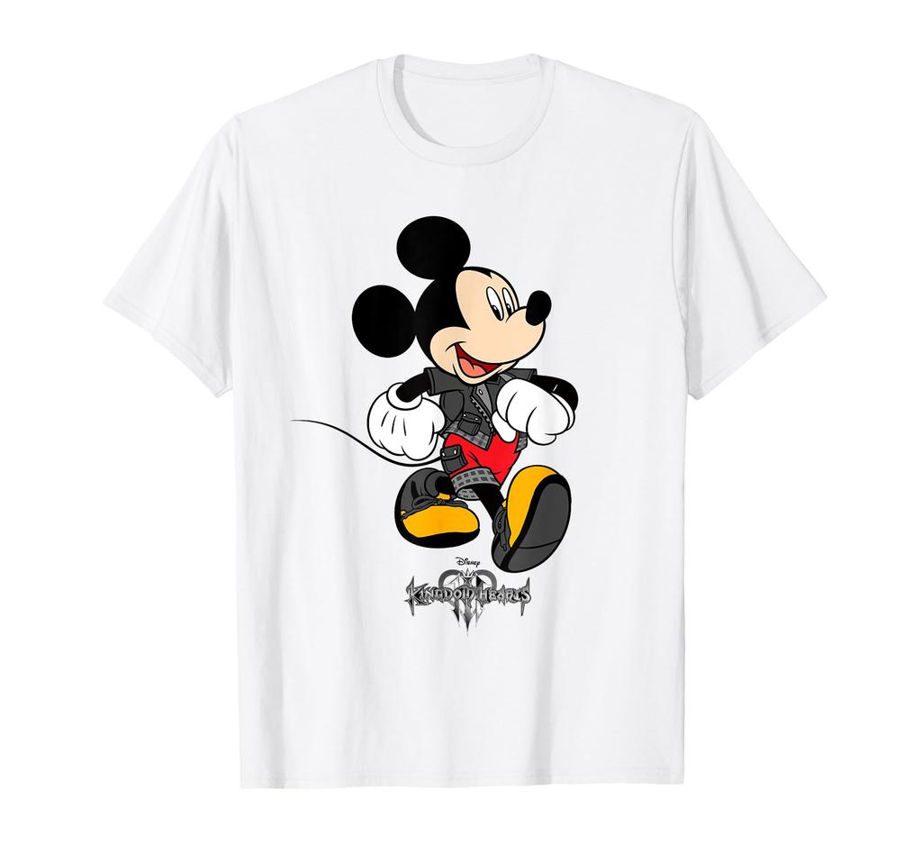Disney Kingdom Hearts III King Mickey Walk with Confidence Poster T-Shirt