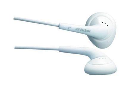 JVC Lychee White HP-F240-W Earphones,