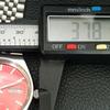 GENUINE VINTAGE SEIKO 5 AUTOMATIC 6309A JAPAN MENS RED DIAL WATCH a708376-1