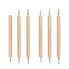 Beginner Pottery Tools & Wood Impression Pen Set for Clay Sculpture and Polymer Clay.