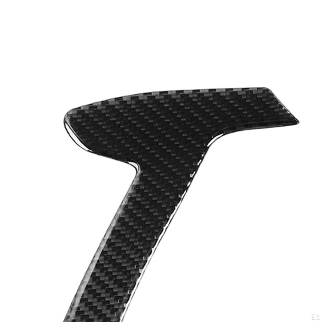 4x Automotive Car Door Crash Panel Cover Trim Anti Scratch Carbon Fiber for A90 Replacement