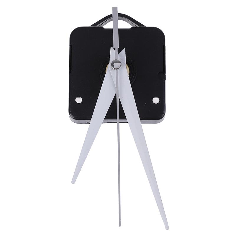 Silent Wall Clock Quartz Needle Movement Black and Red Hands Replacement Part Repair Kit Tool Set Clock Mechanism