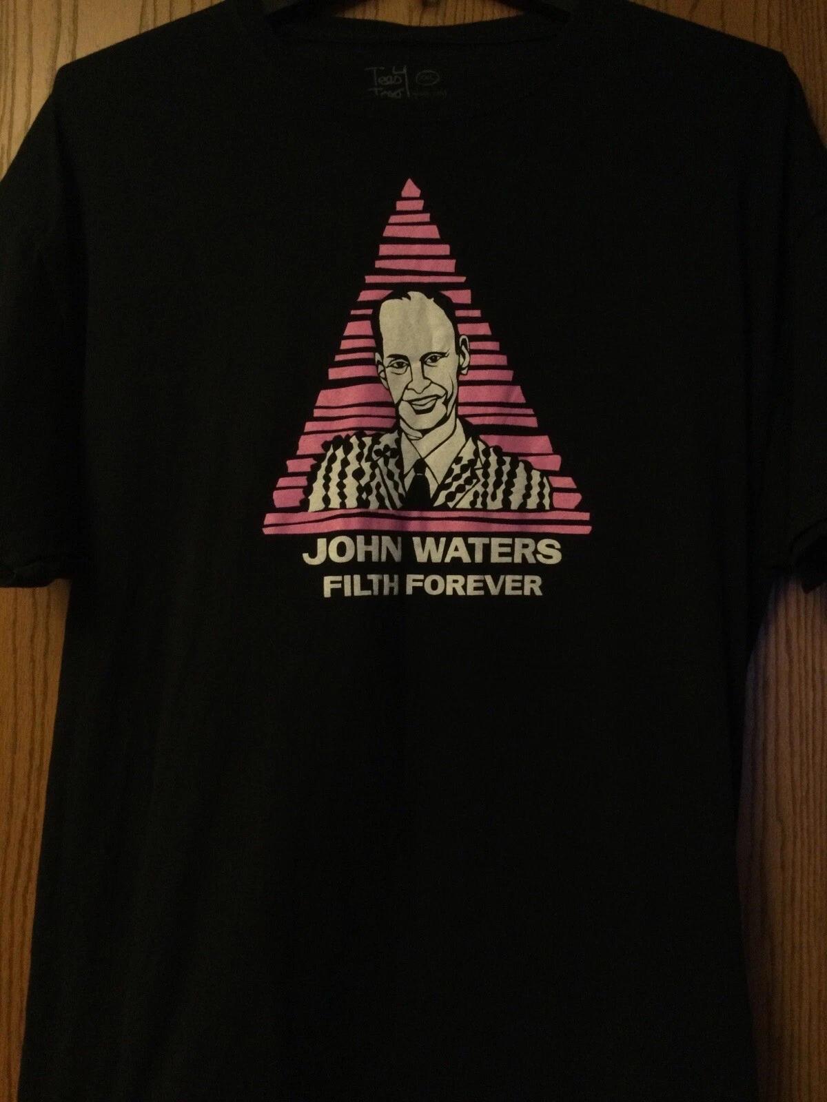 

John Waters - American Filmmaker & Actor - “Filth Forever” - Black Shirt - XXL S