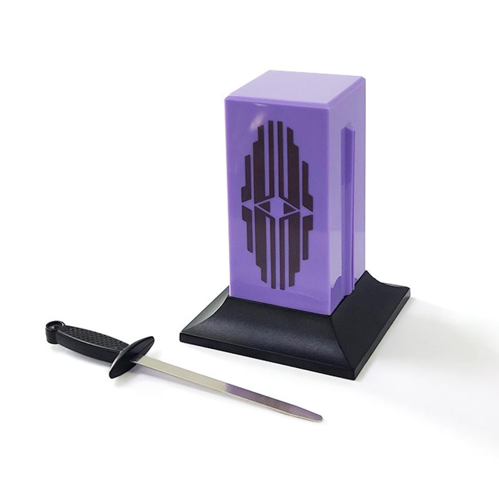 Sword Through Ring Sealed by a Box Close Up Magic Trick Stage Show Penetration Magic Props Gimmick Accessories Joke Props