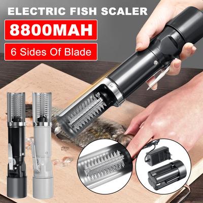 Nettoyeur électrique Portable 120W 8800MAH, charge, détartreur de poisson, nettoyeur de poisson, détartrant, grattoir, outils pour fruits de mer