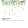 Wall Sticker Fine Workmanship Bright Color Green Plant Pattern Wall Decals for Home Living Room Decoration