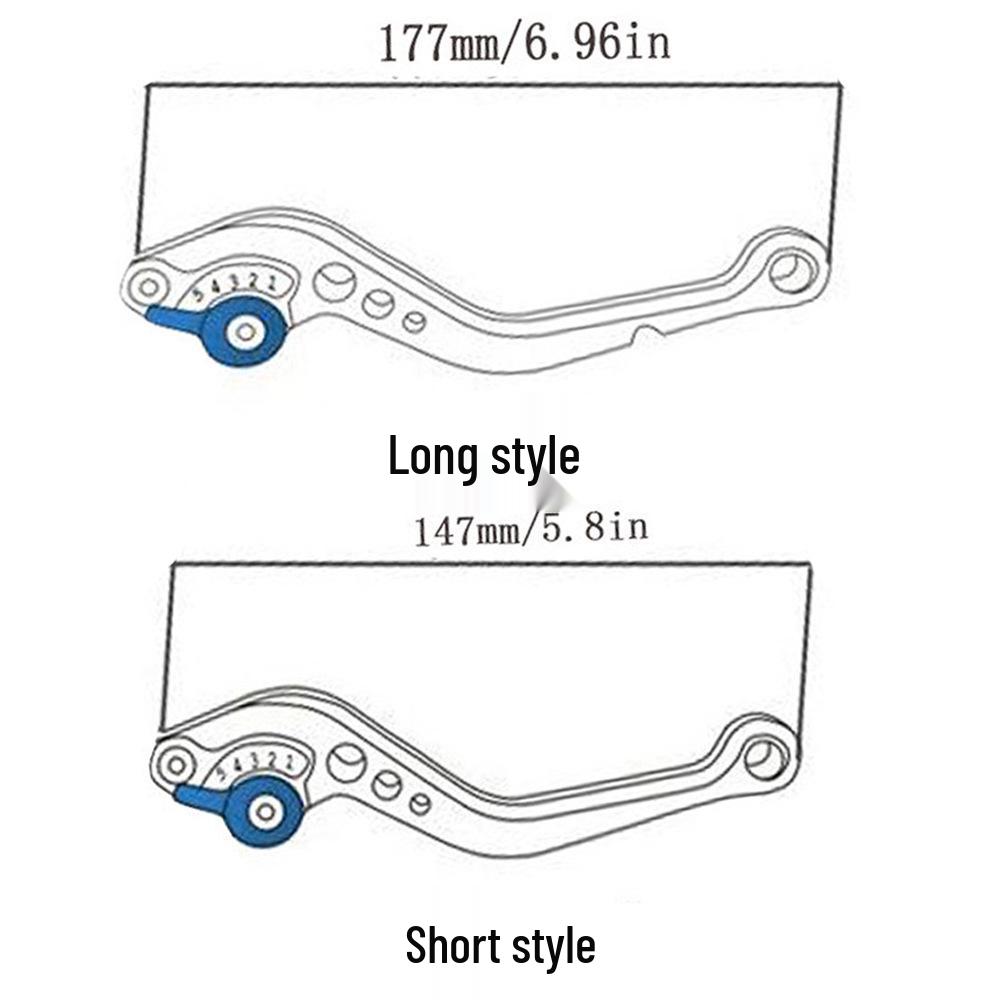 GSX-S750/GSX-R750/GSXR600 Modified Brake and Clutch Levers
