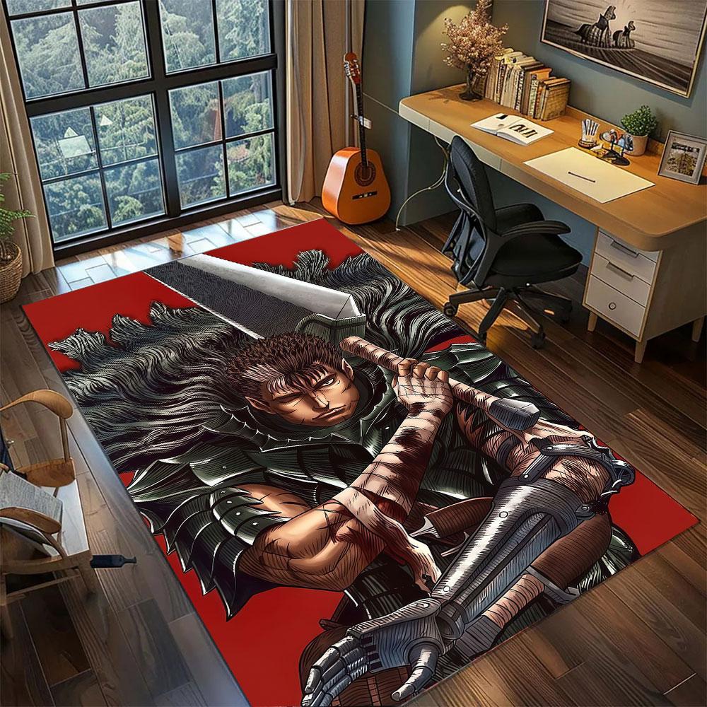 

beserk Cool Movie Play Floor Mat Carpet for Bedroom Living Room Home Decor 60x90cm