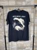 Vintage Nuovo Modello Banda Esercito Nero Camicia Unisex Concerti TU405