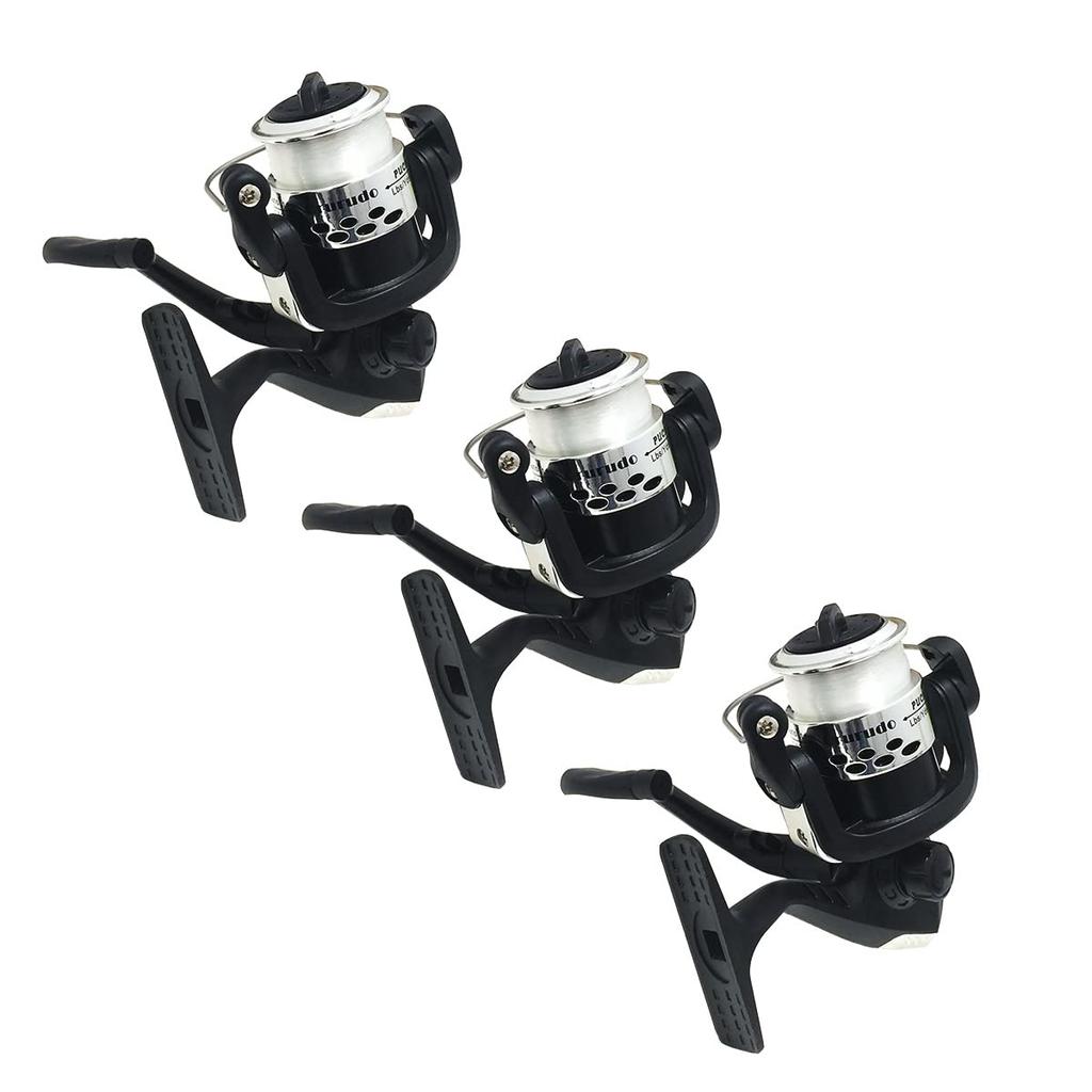 Orurudo Fishing Tackle puchi200 Spinning Reel, 150g, 6.5kg Drag, Ideal for Family Fishing, Sabiki Fishing, and Casual Casting, Includes Convenient