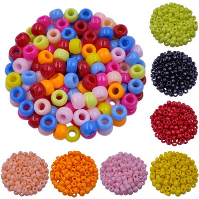 Χαλαρές χάντρες 9*6mm 40 τεμ. Χρώμα καραμέλα Ακρυλικό κολιέ Βραχιόλι για κοσμήματα Κατασκευή DIY Crafts Κρεμαστό