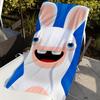 R-Raving Rabbids Towel Quick Drying Beach Towels Are Suitable For Swimming Pools Camping Yoga And The Gym