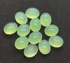 Natural Green Prehnite Oval Cabochon | Light Green Prehnite Loose Gemstone | Translucent Prehnite for Jewelry Making