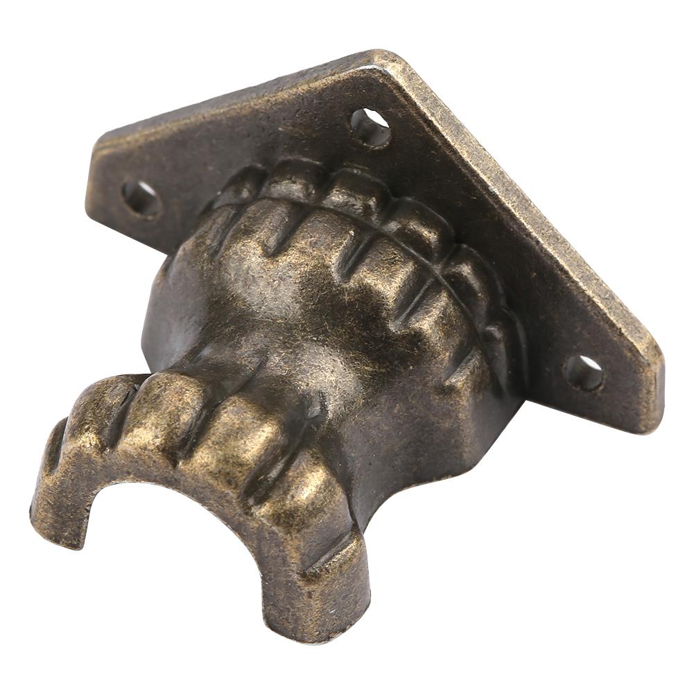 4 Stück Antike Schmucktruhe Holzbox Dekorative Füße Bein Eckenschutz Für Möbel Schrank