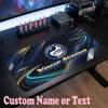 Parramatta Eels Customized Name Text Mouse Pad, Large Desk Mouse Mat Personalized Home Office Present