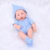 7.87 Inches Reborns Popular Pouting Cute Girl Doll with Knit Sweater Hat Soft Cuddle Doll for Toddler Birthday Gift