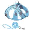 Guinzaglio per animali domestici con design riflettente notturno Rete jacquard traspirante Facile da indossare e togliere Attività all'aperto Guinzaglio per cani