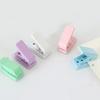 Plastic Hole Puncher For Multi Page Documents Smooth Punching Mechanism Travel Friendly Design Ideal Study Office Tool