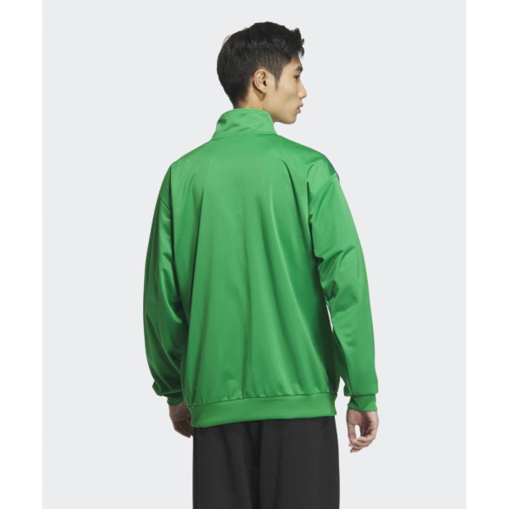 Adidas Bb Track Top   Green  Indigo Iz4924