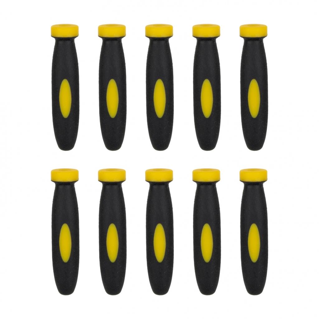 Easy Use Wood Files Handles Rubber Office Accessory