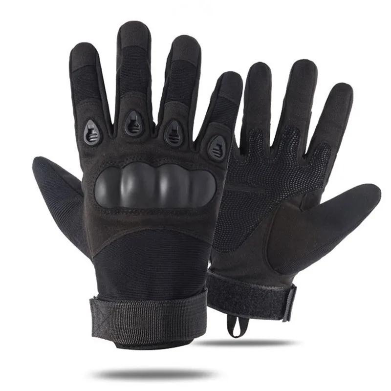 Outdoor Activity Gloves Full Finger Hard Knuckle Mens Gloves Athletic Shooting Hunting Airsoft Motorcycle Biking Gloves