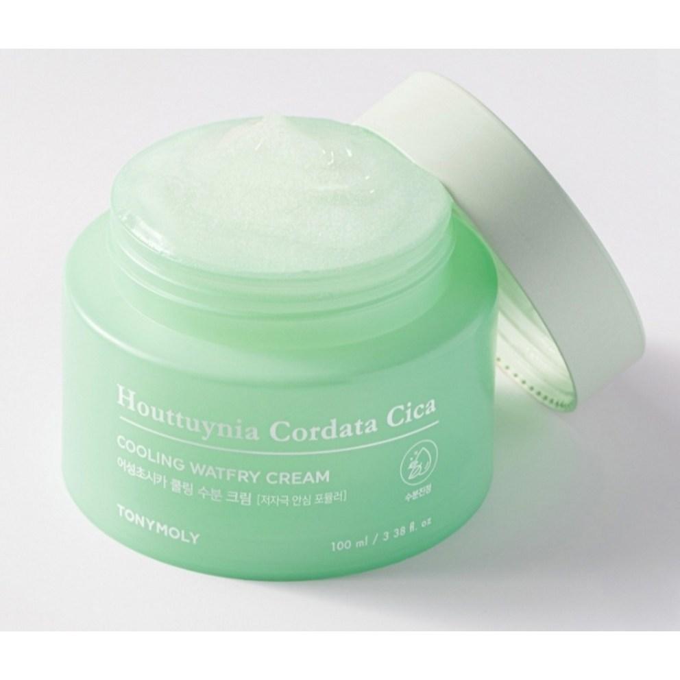 TONYMOLY Houttuynia Cordata Cica Ampoule & Cream 2-Piece Set, 6 Units
