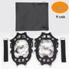 WEZHO 32-Tooth Stainless Steel Mountaineering Ice Crampons