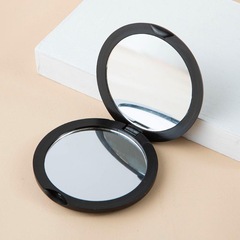 Handheld Makeup Mirror Double Sided Mini Portable Pocket Folding Round Makeup Mirror For Travel Beauty Cosmetic Tool