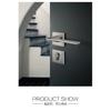 Indoor Bedroom Silent  Room Door Lock Nordic Nickel Brushed Split Lock Simple Household Handle Lock