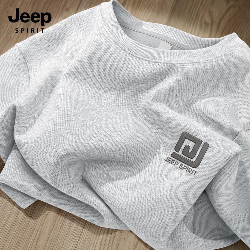JEEP SPIRIT Men's 2025 Crewneck Logo Sweatshirt