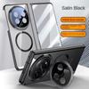 For OPPO Find N5 Lens Protection With Bracket Tempered Glass Film Support Magnetic Wireless Charging Anti-Drop Phone Case